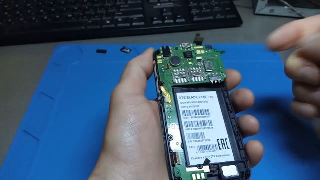 Ремонт ZTE BLADE L110 смотреть онлайн