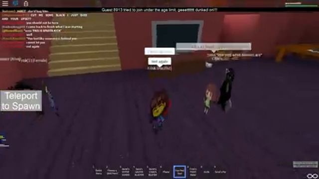 Roblox #6 - Undertale RP - Chara...Battle? pt.1 смотреть онлайн