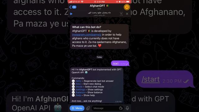 Chat gpt in telegram смотреть онлайн