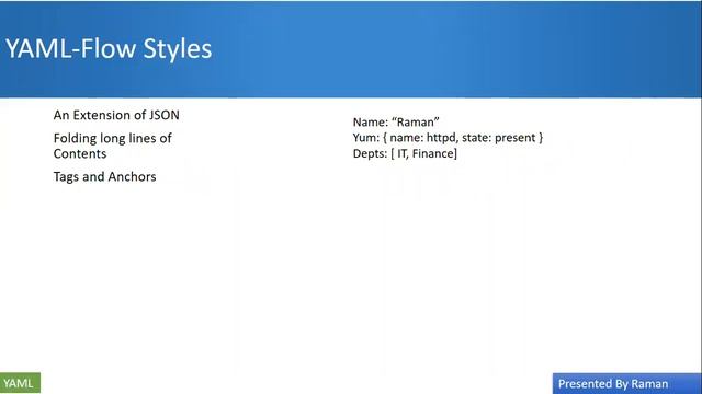 03 YAML Styles смотреть онлайн