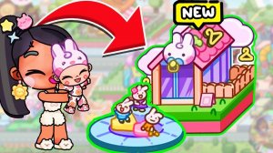 ДЕТСКИЙ МАГАЗИН ОДЕЖДЫ И ПЛОЩАДКА  ОБНОВЛЕНИЕ - СПОЙЛЕР  в AVATAR WORLD  !