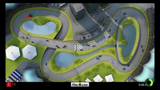 PixelJunk Racers Freewheelin смотреть онлайн