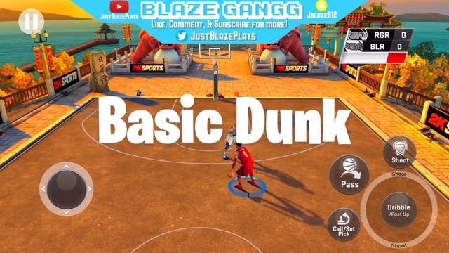 NBA 2K20 MOBILE TUTORIAL - HOW TO DUNK LIKE A PRO! смотреть онлайн
