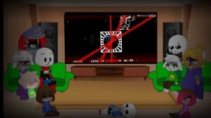 GLITCHTALE REACT TO MURDER TIME TRIO (HM) PHASE 1.5 & 2 [REQUEST]