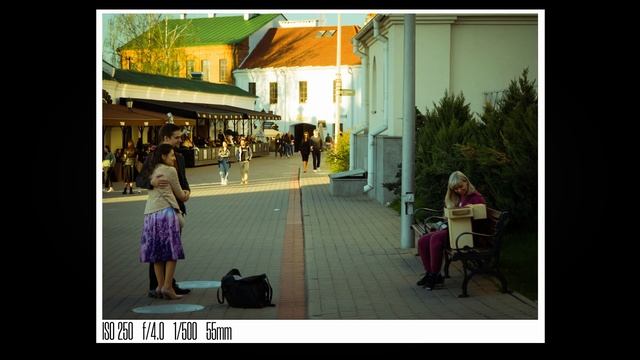 Солнечное весеннее стрит-фото в Минске смотреть онлайн