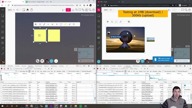 Miro VS Mural - 2021E9.1 - Bandwidth analysis (PART 1, Mural) смотреть онлайн