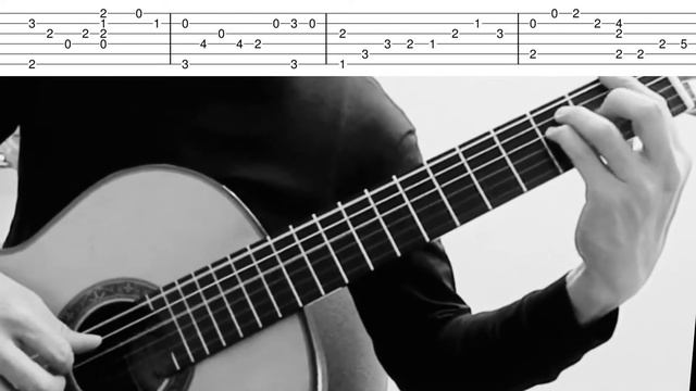 【TAB】Love Theme From The Godfather Nino Rota Guitar Solo Fingerpicking Style смотреть онлайн