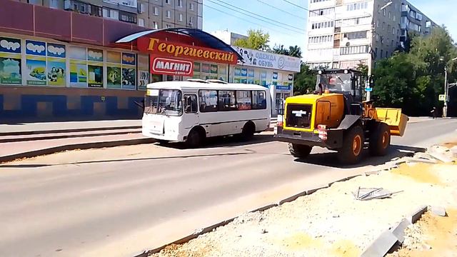 автобус ПАЗ маршрут номер 20 смотреть онлайн