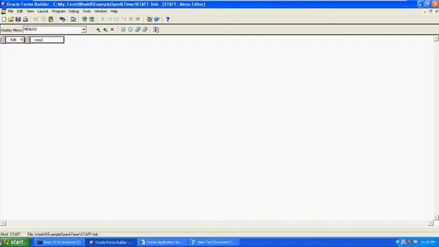 Oracle Lesson 18 ( Global Variable & Popup menus ) смотреть онлайн