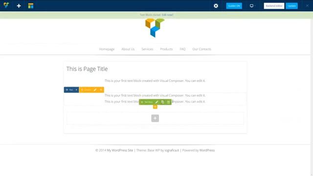 How to Clone Elements with WPBakery Page Builder for WordPress смотреть онлайн