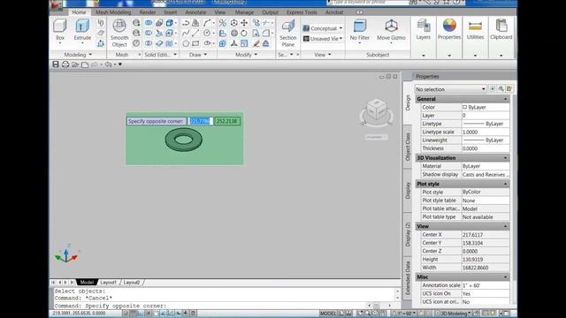 AUTOCAD 3D, How to drawing ubolt, flat washer, spring washer, nut, autocad | rvmags смотреть онлайн