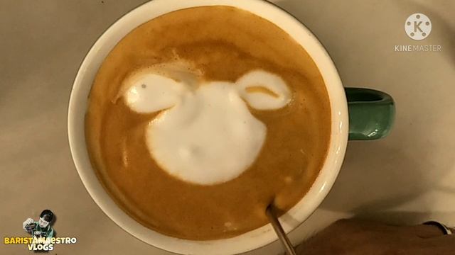6 type of latte art (Etching) смотреть онлайн