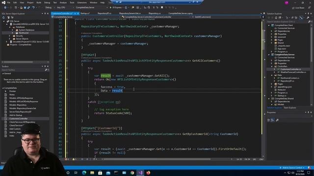 Blazor Data Access (API/DataManager/EF): Carl Franklin's Blazor Train ep 16 смотреть онлайн
