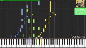 [SU/Undertale] Stronger Than You (Sans vs. Chara) [DUET] - Piano Transcription by DJDelta0