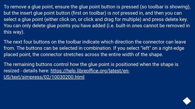 How do I add extra arbitrary connectors to a rectangle in LibreOffice Draw? смотреть онлайн