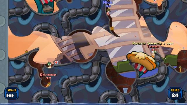 Worms Reloaded - Матчи с подписчиками (07.01.2014) Pt2