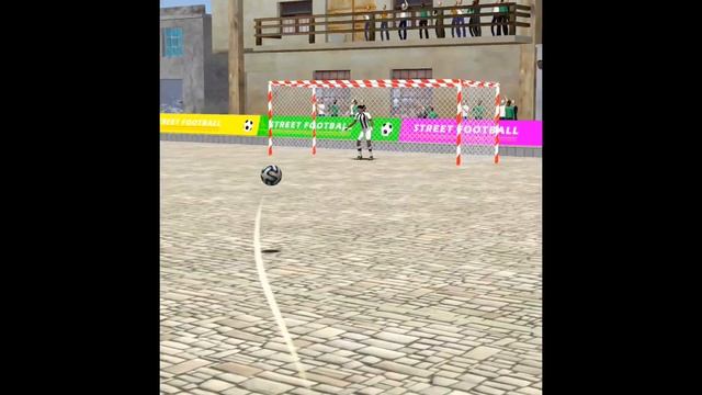 Street Football Striker Real Soccer Free Kick Game смотреть онлайн