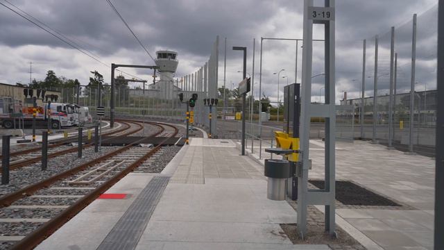 Sweden, Stockholm, Tram Ride From Johannesfred To Bromma Airport + Walk