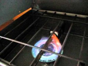 Бензиновая плитка ШААЗ  Russian stove SHAAZ