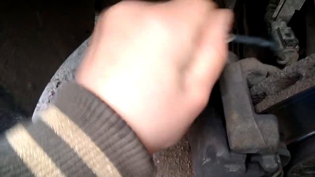 Skoda Oktavia  датчик износа колодок