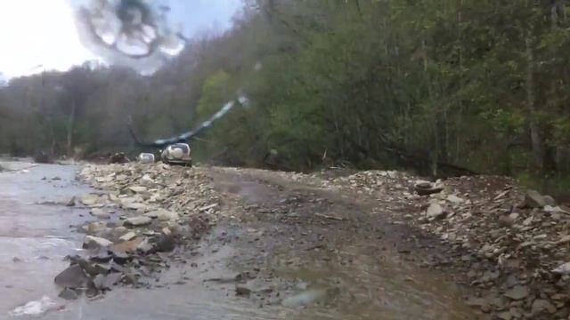 Дорога от Верхнепантелеймоновки до с Уруп по ущелью 02 05 2015г ч 5 смотреть онлайн