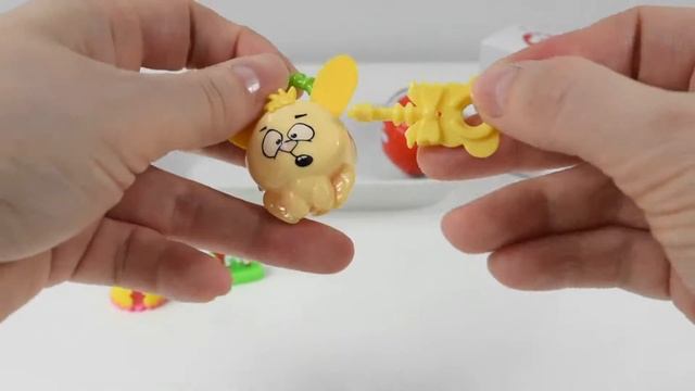 Opening 3 Eggs Kinder Surprise, Lollipop Chupa Chups and Mini Boos Collectibles #2 смотреть онлайн