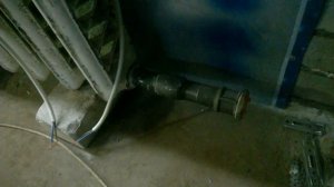 Автономное отопление гаража ! Батареей с электро тен ))))))))