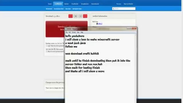 How to make minecraft server 1.5.1-1.1 [Hamachi] [Part1] [Building-Server] смотреть онлайн