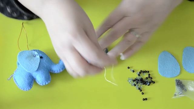 Мастер-класс "Слоник из фетра" смотреть онлайн