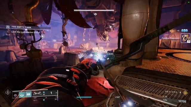 Destiny 2: How to get No Backup Plans (The Empty Tank Legend Solo Titan Lost Sector Guide) смотреть онлайн