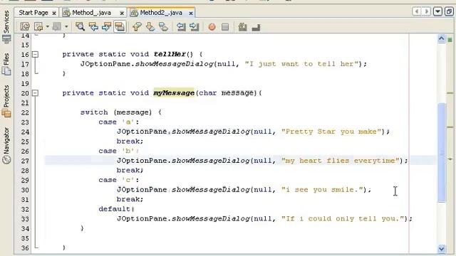 JAVA - Lesson 12 - using methods Part 2 (void methods) смотреть онлайн