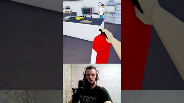 Пацаны вафлят, играть не дают(( Полный видос по игре One-Armed Cook уже на канале)