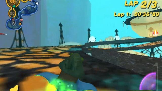 Longplay of Star Wars: Super Bombad Racing смотреть онлайн