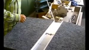 Пример резки панелей фальшпола Lindner.