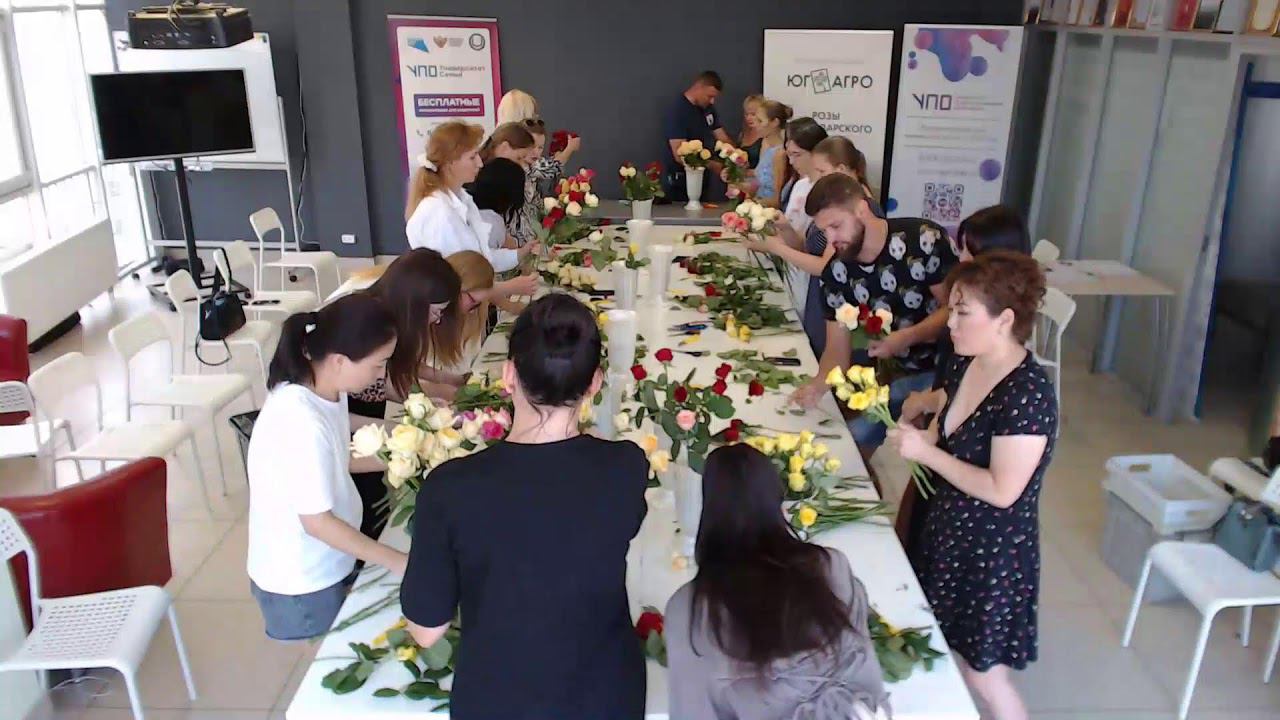 Мастер-класс по флористике смотреть онлайн