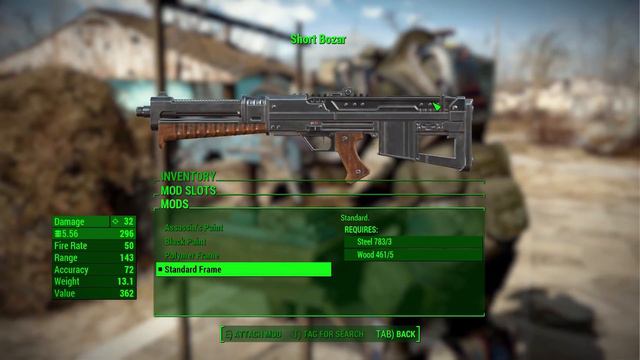 Fallout 4 Mods - Bullpup Bozar