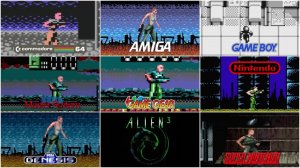 Alien 3 [1992] C64 vs Amiga vs GB vs GG vs SMS vs NES vs Genesis vs SNES (Сравнение версий)