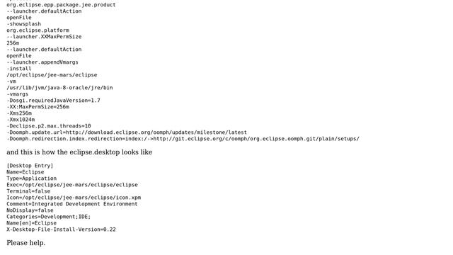 Ubuntu: The Eclipse executable launcher was unable to locate its companion shared library смотреть онлайн