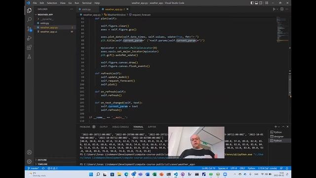 Lecture 6 - Larger examples with PyQt5 смотреть онлайн