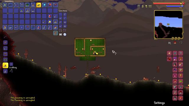 Beautiful House wasted because it's Corrupted - Terraria 1.4.3.2 смотреть онлайн