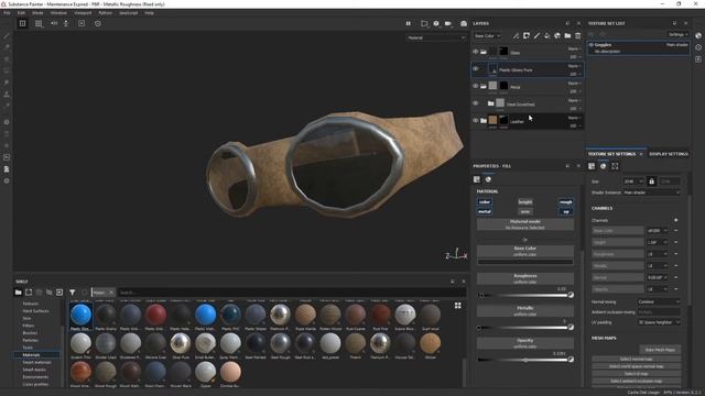 Substance Painter - Opacity Channel Setup