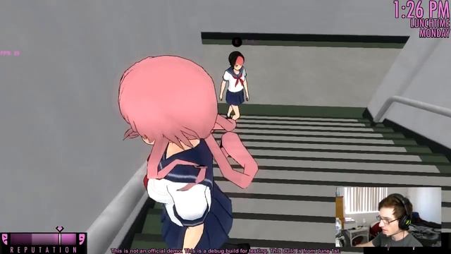 YANDERE SIMULATOR Poison a Girl, Gasai Yuno Hair (JUNE 1st UPDATE) #4 смотреть онлайн
