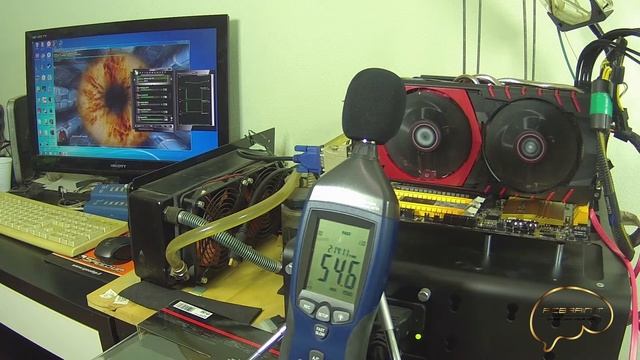 Noise Test MSI GTX 980 Gaming OC - Furmark with Fan Max смотреть онлайн