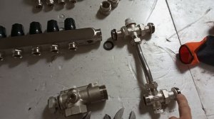 Сборка комбинированного узла тëплого пола #jh1039