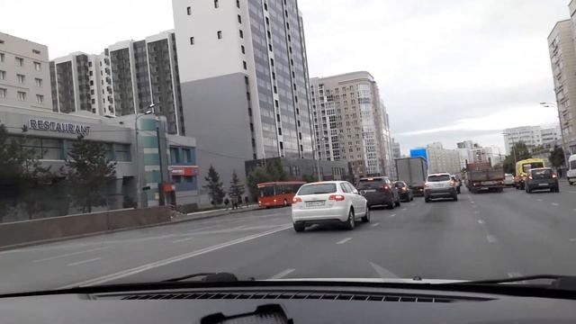 Достопримечательности Казани. Мост Миллениум. Едем получать права. #житьвКазани #Казань смотреть онлайн