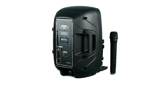 BIG100BAT USB MP3 FM BT TWS 2pcs VHF mic обзор 360 смотреть онлайн