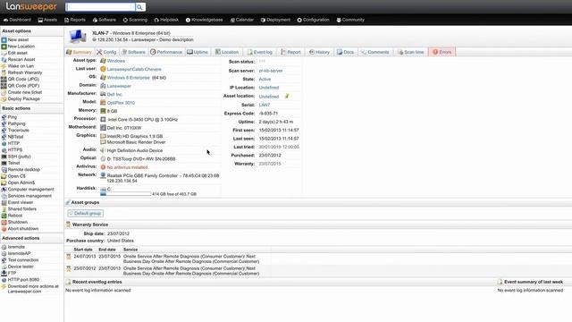 Network Scanner | Lansweeper Network Scanning tool смотреть онлайн