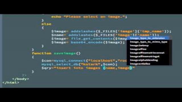 How to upload image to MySQL database and display it using php смотреть онлайн
