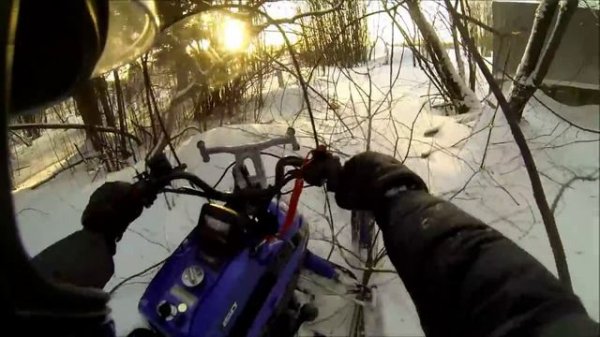 Покатушки на снегоходе Irbis Dingo T150 3.