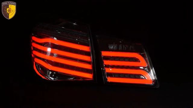 Тюнинг фонари Шевроле Круз / Tail lights Chevrolet Cruze E-class Chrome смотреть онлайн